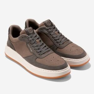 Cole Haan C41221 Men's 13 Grandpro Crossover Sneaker Raven-Morel-Silver Birch